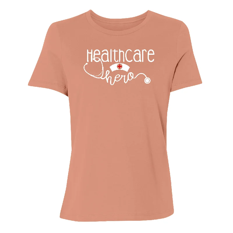 Healthcare Hero Women's T-Shirt Layered Multi-layer Single Layer