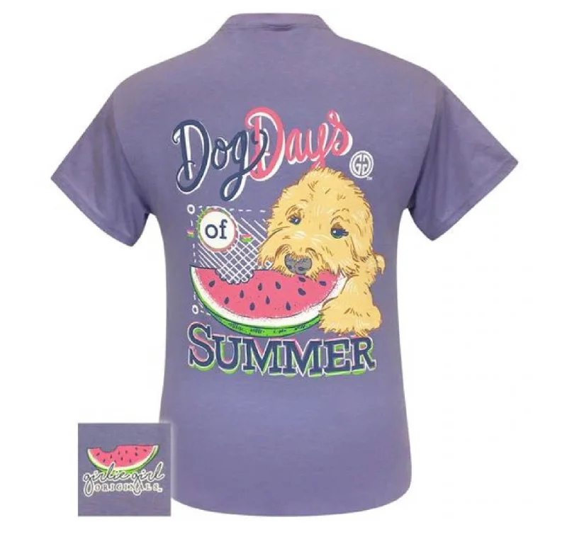 Dog Days of Summer ~ Girlie Girl Tee Collared Crew Neck Turtle Neck