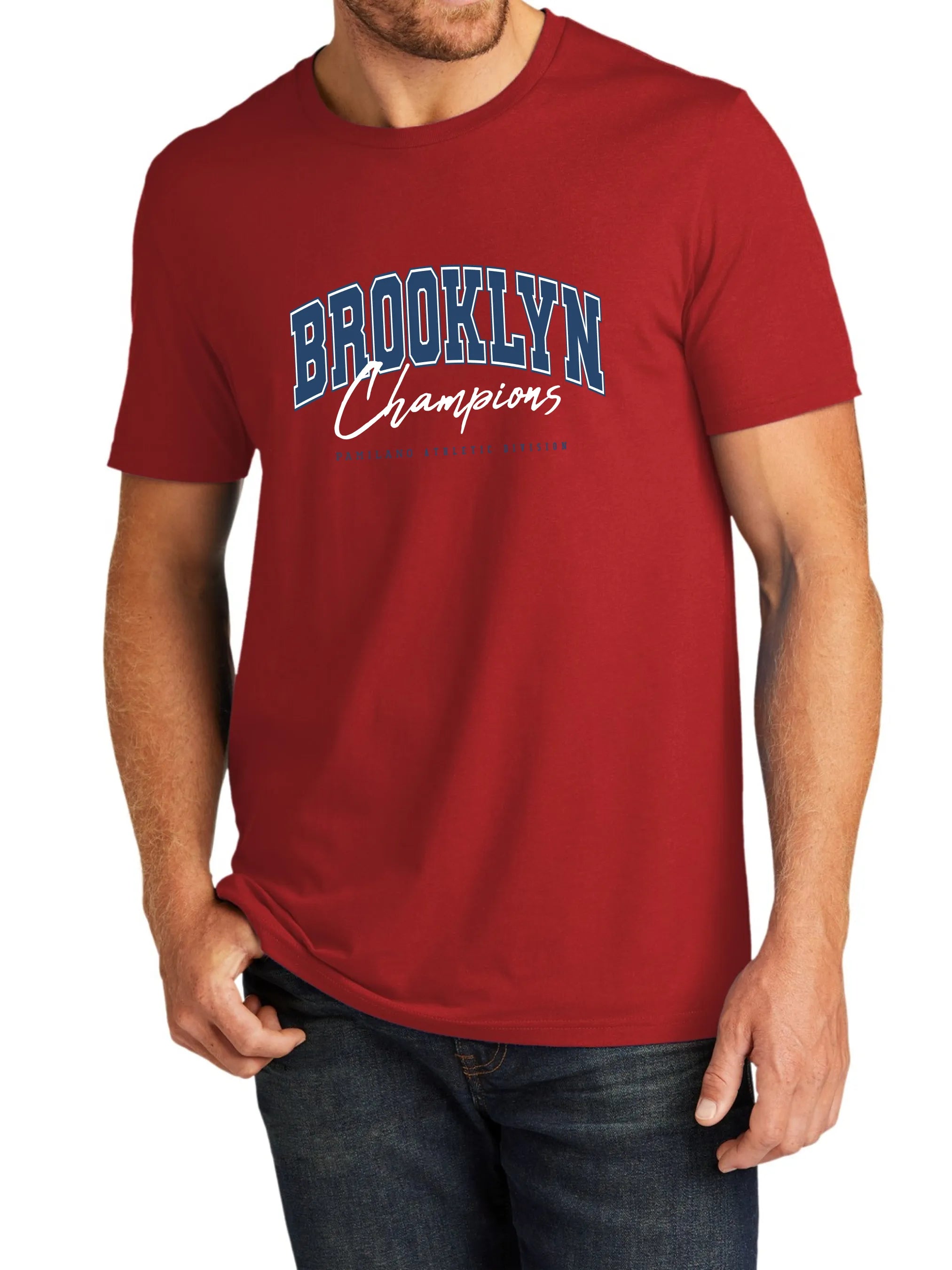 PAMILANO Brooklyn  graphic tee Spandex Blend Rayon Blend Denim Blend