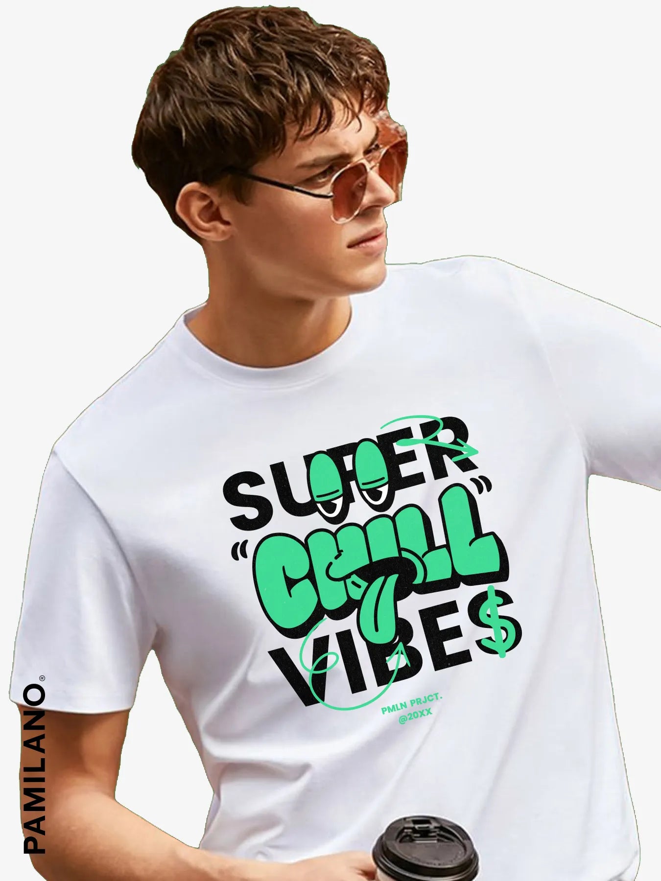 Super Chill Vibes - Unisex T-Shirt Silk Blend Satin Velvet