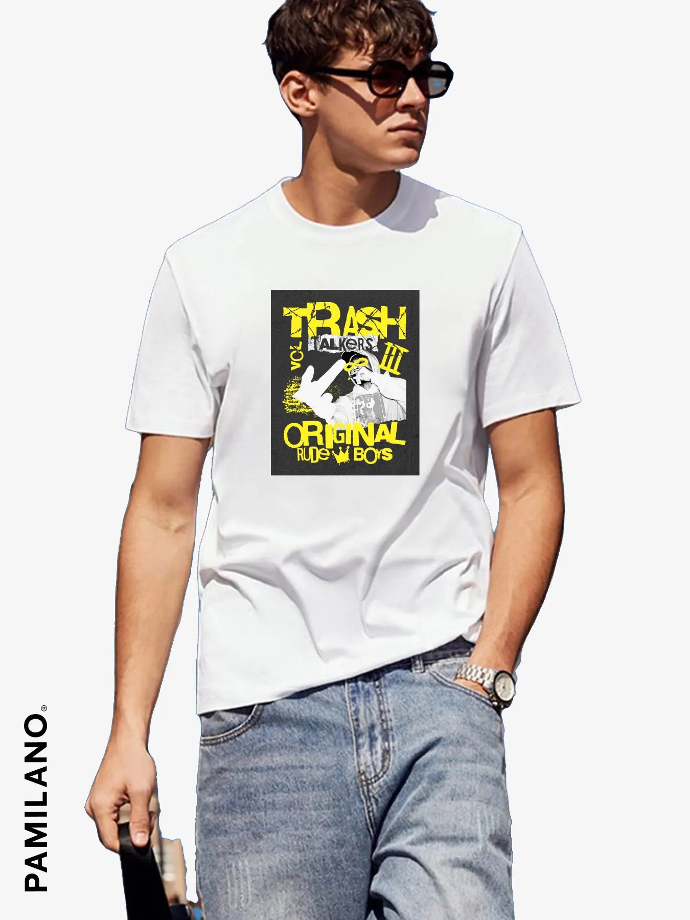 Trash Talkers - Unisex T-Shirt Mesh Blend Leather Blend Suede Blend