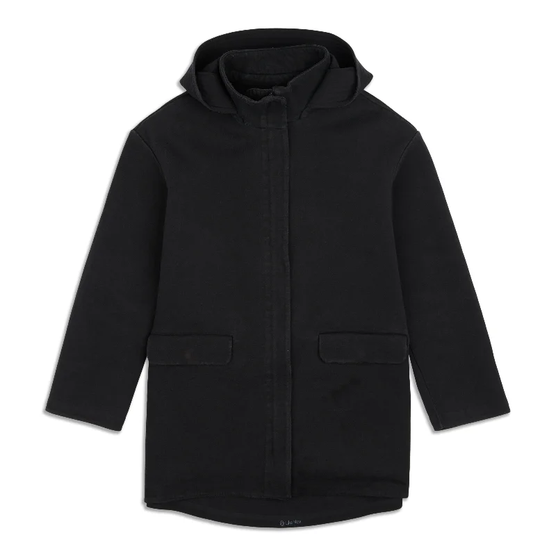 New Form Coat - Resale Fleece Lined Windbreaker