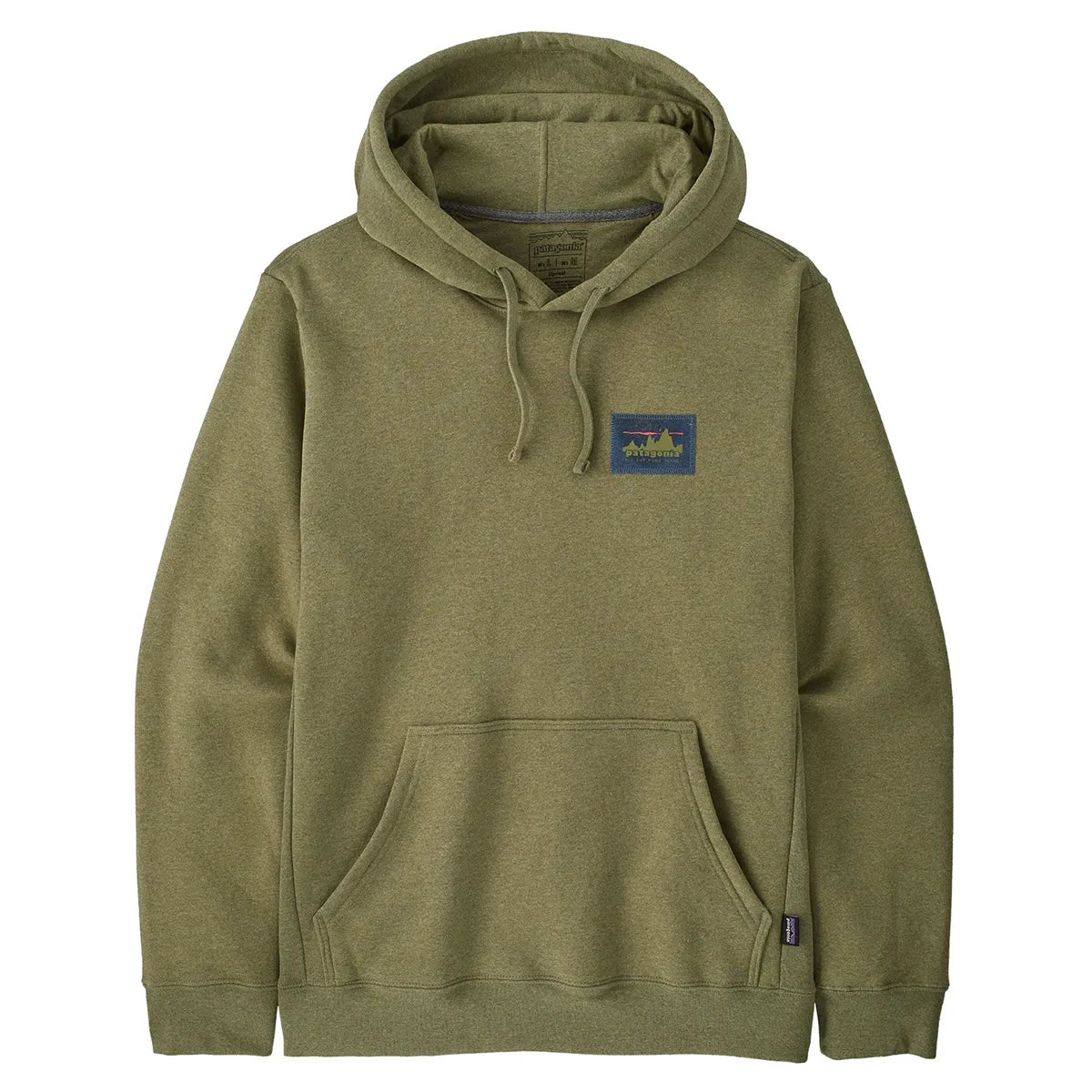 Patagonia '73 Skyline Uprisal Hoody - Buckhorn Green Hoodie with Cropped Fit Short Trendy