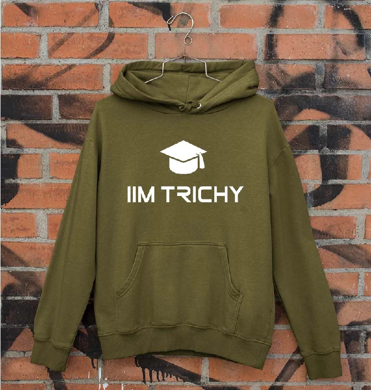 IIM Trichy Unisex Hoodie for Men/Women Hoodie with Hem Drawcord Adjustable Customizable