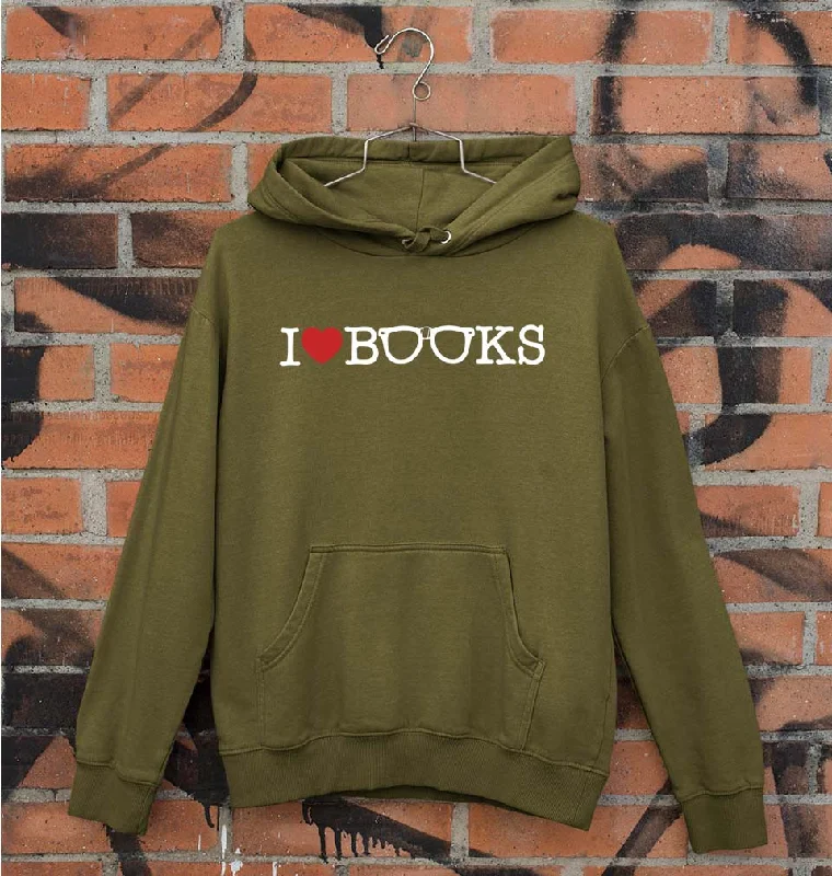 Love Books Unisex Hoodie for Men/Women Hoodie with Tie-Dye Psychedelic Retro