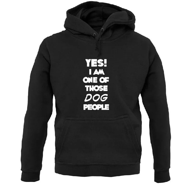 Yes! I Am One Of Those Dog People Unisex Hoodie Hoodie with Mesh Breathable Sporty