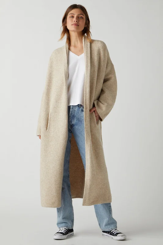 CARMEL COAT Soft Flannel Shacket