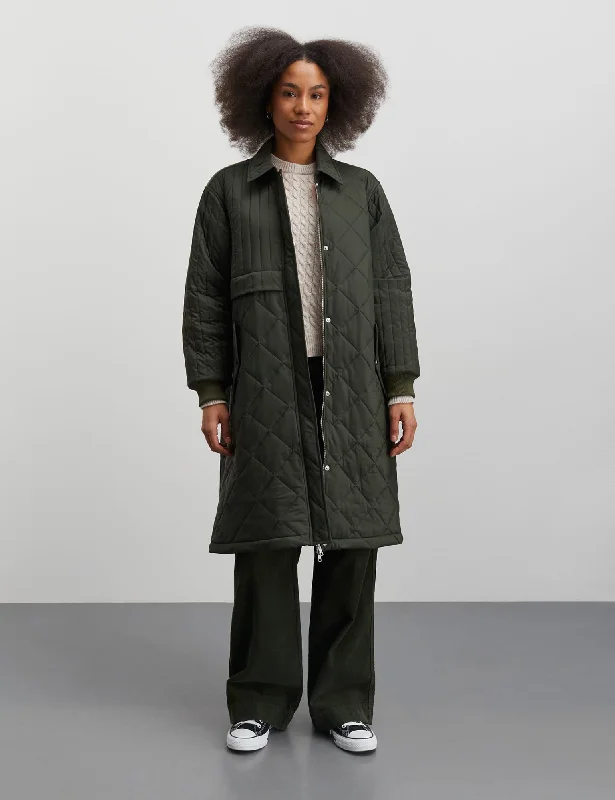 Recy Shine Clio Coat, Rosin Ultra-Light Down Coat