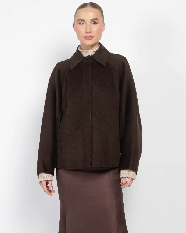 Camila Short Coat Elegant Wool Jacket