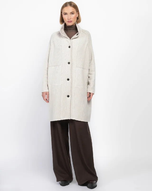 Nyala Reversible Coat Polished Tailored Coat