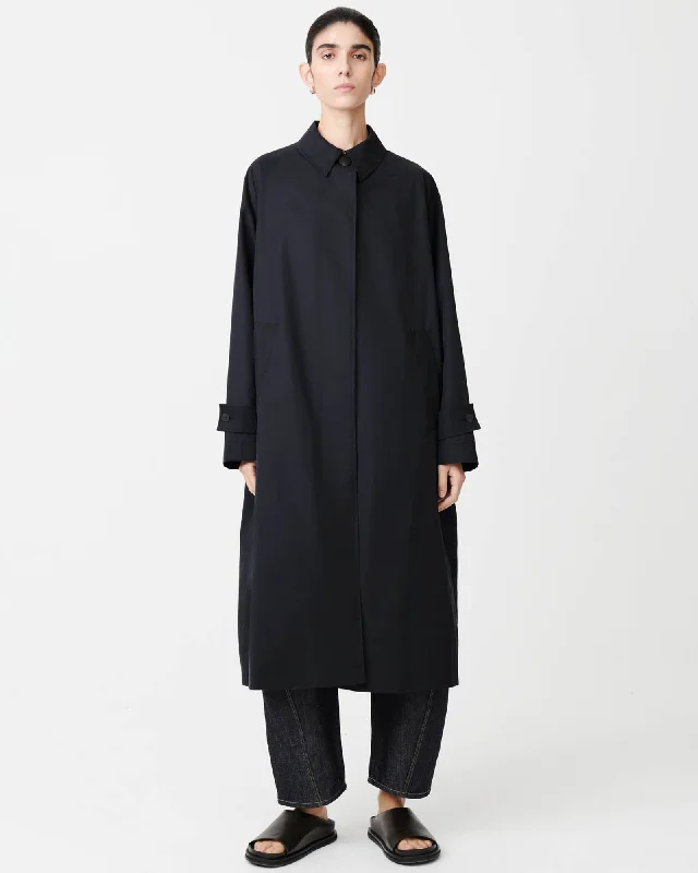 Mac Coat Open-Knit Duster Coat