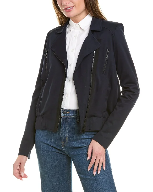 cabi Chance Jacket Welt Pockets Slit Pockets Flap Pockets