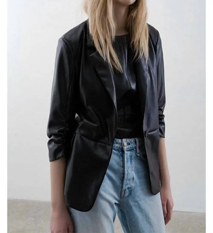 Nadia Jacket In Black Mesh Jacket Canvas Jacket Denim Jacket