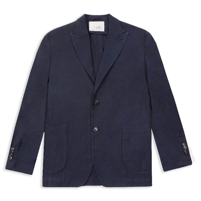 Giacco Blazer - Hemp Co Navy Women's Classic Blazer