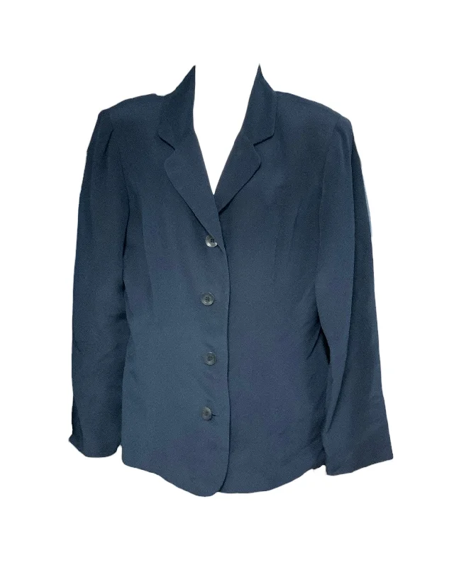 Maggy London Women’s Navy Blazer 12 Women's High-End Blazer