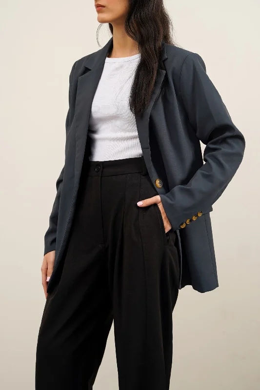 BASIC SINGLE-BUTTON BLAZER Winter Women's Blazer