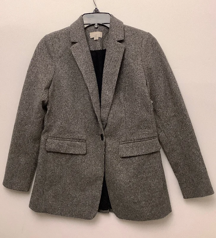 Blazer By Loft In Grey, Size: 2 Women's Vintage Suit