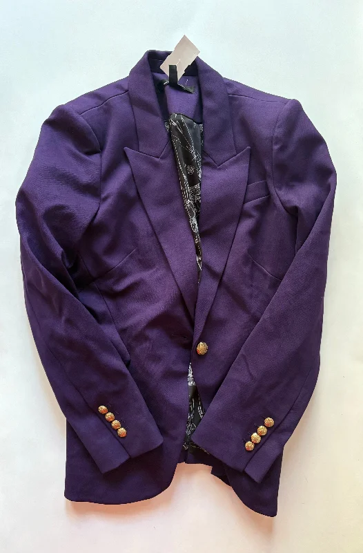 Blazer By White House Black Market In Purple, Size: S Women's Professional Jacket