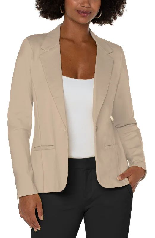 Liverpool Fitted Blazer (Biscuit Tan) Fashion Women's Blazer