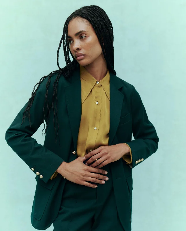 The Tailored Blazer. -- Winter Pine Women's Brand Blazer