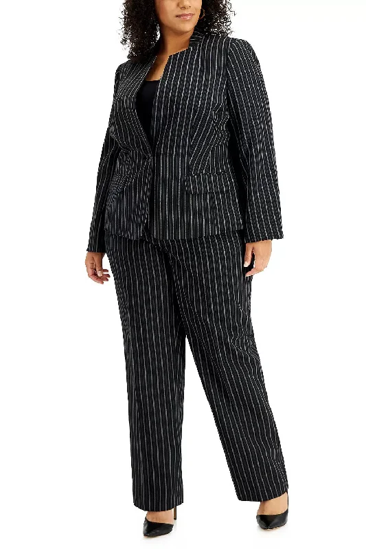 LE SUIT JACKET PANT SUIT ( PLUS SIZE ) Relaxed Fit Overalls