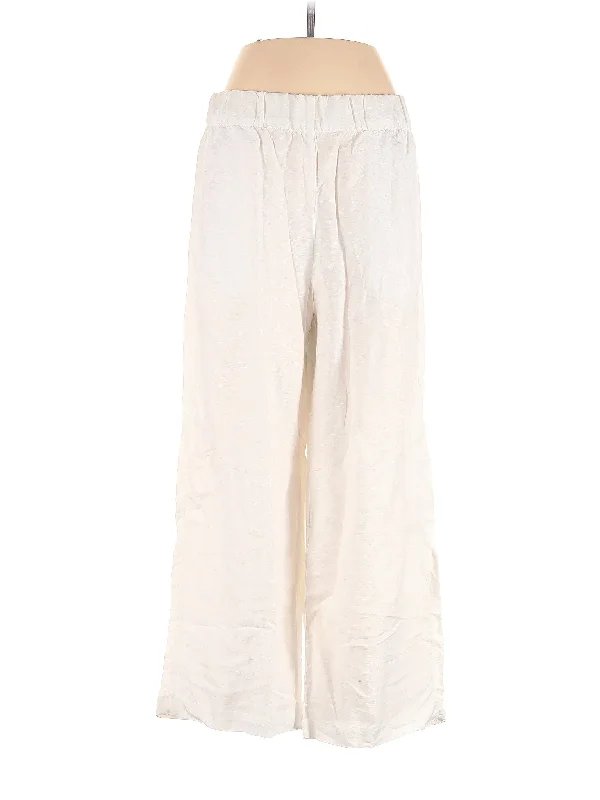 Linen Pants Relaxed Fit Trousers