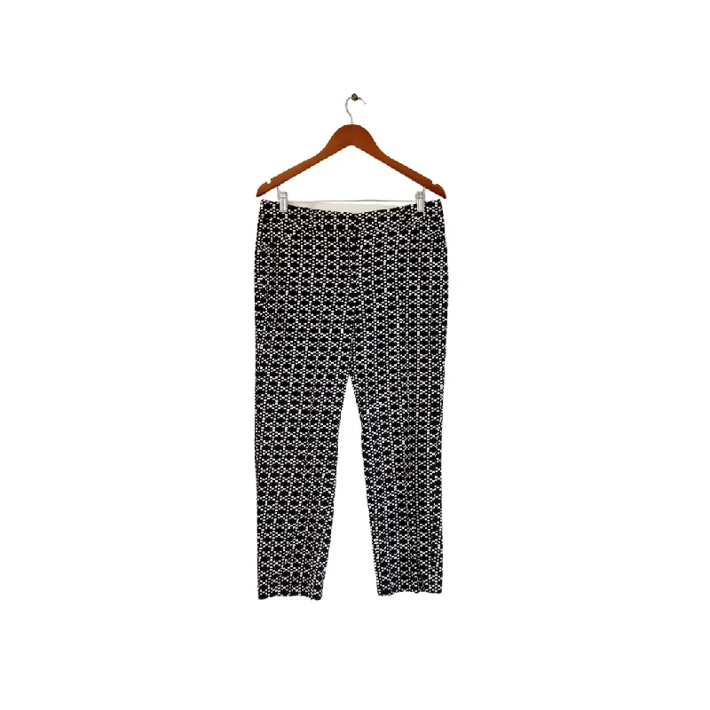 Zac & Rachel Black & White Printed Pants | Pre Loved | Printed Jogger Pants