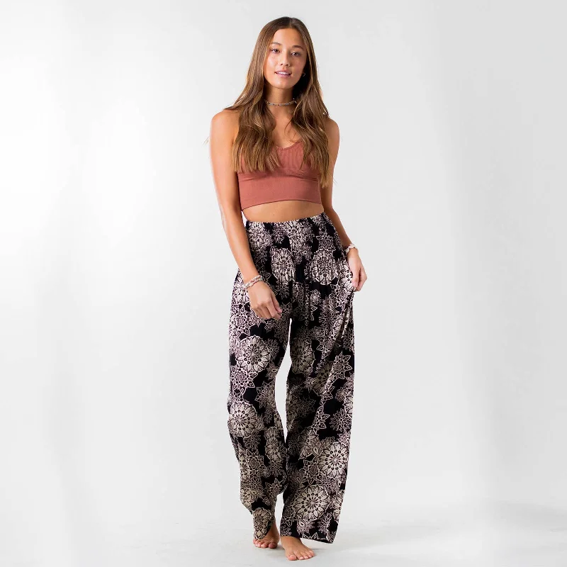 Lotus and Luna - St. Kitts Wide Leg Pants Vintage Straight-Leg Jeans